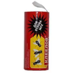 Липкая лента от мух "КЛЕЕЛОВ"- Фумибат раздела Средства защиты от комаров, клещей, мух