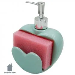 Набор для ванной (дозатор для мыла) из фарфора Арт.КМ16910 раздела Аксессуары керамические