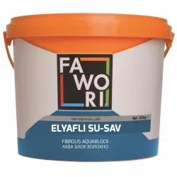 Гидроизоляция однокомпонентная FAWORI FIBROUS AQUABLOCK 3кг (усил.полипропил.волокном) раздела Гидроизоляция