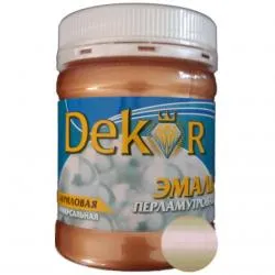 Эмаль акриловая перламутровая универсальная "DEKOR" хамелеон 0,23кг раздела Краски декоративные
