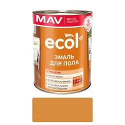 Эмаль МАВ ПФ-266 жёлто-коричневая 0,9 кг (1,0 л) раздела Эмаль для пола