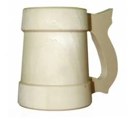 Кружка точеная 0,5л,липа, "Банные штучки"арт. 30039 раздела Кружки, черпаки