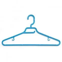 Вешалка для одежды  (цвет - голубой) раздела Вешалки