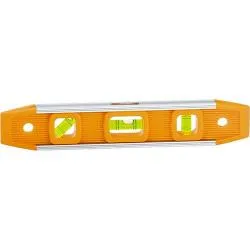 Уровень усиленный, 230 мм, 3 глазка, магнитный, пластмассовый "Торпедо" (IV)// Sparta  раздела Строительные уровни и отвесы