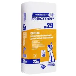 ТМАСТЕР №29 (состав цементный ремонтный 25кг) раздела Ремонтные смеси