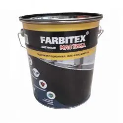 Мастика гидроизоляционная 2кг FARBITEX раздела Холодные мастики