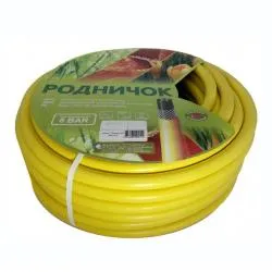 Шланг ПВХ полив. арм. 1/2" 10 м (желтый) РОДНИЧОК раздела Шланги поливочные