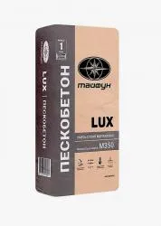 Пескобетон, смесь  сухая  монтажная  "LUX ПЕСКОБЕТОН" 25кг (1под.-48шт.) раздела Смеси для пола