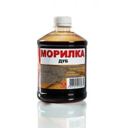 Морилка водная  "Дуб", 0,5 л. Вершина раздела Морилки, олифы