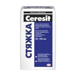 Стяжка  25кг /РБ/CERESIT(1под.48шт.) раздела Смеси для пола