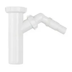 Переходная трубка к стиральной машине  и пм 1 1/2х40 Aquant раздела Шланги для стиральной машины