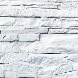 Декоративный гипсовый камень Сланец Рифейский белый раздела Декоративный камень
