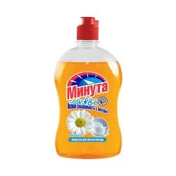 Минута средство для мытья посуды 500 г ромашка раздела Чистящие и моющие средства