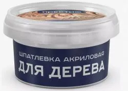 Шпатлёвка ДЛЯ ДЕРЕВА ДУБ Престиж  0,3 кг,  раздела Шпатлёвка