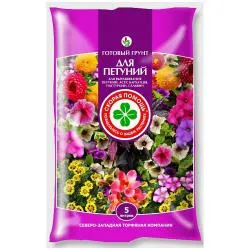 Грунт для Петуний  "Скорая помощь" 5л раздела Грунты  для рассады, цветов