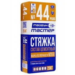 ТМАСТЕР №44 PLUS (состав для стяжек)(1под.48шт.) раздела Смеси для пола