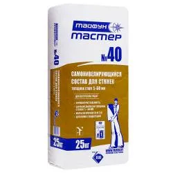 ТМАСТЕР №40 (самонивелир черновой) РБ. раздела Смеси для пола
