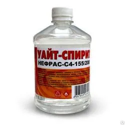 Уайт-спирит 0,335кг/0,5л (пэт/т)  "Вершина" раздела Растворители