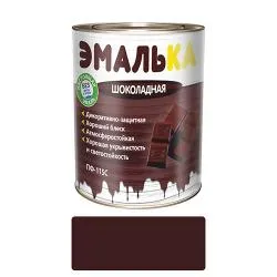 ЭМАЛЬКА ПФ-115 С  шоколадная 0,9л (0,8 кг) раздела Эмали универсальные