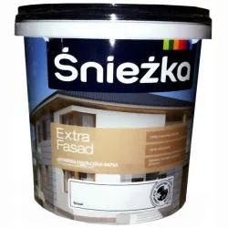 Краска SNIEZKA EXTRA FASADOWA  белая  1 л раздела Краски фасадные