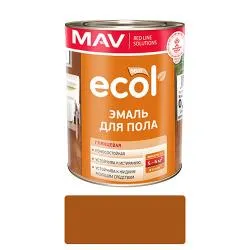 Эмаль МАВ ПФ-266 золотисто-коричневая 0,9 кг (1,0 л) раздела Эмаль для пола
