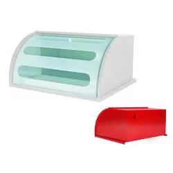 Хлебница Mulin (Мулин), снежно-белый, мята полупрозрачный, BEROSSI раздела Хлебницы