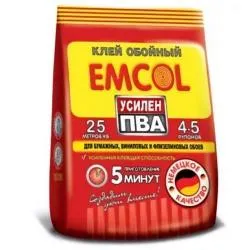 Клей Emcol усилен ПВА,  200г (30шт.уп.) раздела Клей для обоев