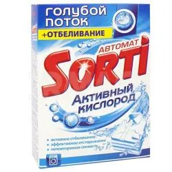 Sorti средство моющее синт. порошк. универсальное 350г Активный кислород (818-5/8523-3) раздела Чистящие и моющие средства