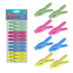 Прищепки для белья пл (12шт) LF75-71  раздела Веревки бельевые, прищепки