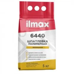 Шпатлёвка полимерная финишная "ilmax 6440" 15кг. (поддон 70 шт.) раздела Шпатлёвка