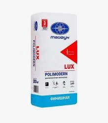 Шпатлевка полимерная белая Люкс POLIMODERN 20кг раздела Шпатлёвка