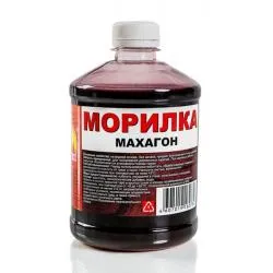 Морилка водная  "Махагон", 0,5 л. Вершина раздела Морилки, олифы