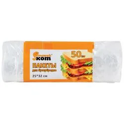 Пакеты для бутербродов "РЫЖИЙ КОТ", 25*32см (50шт в рулоне) 310413 раздела Акссесуары для приготовления пищи