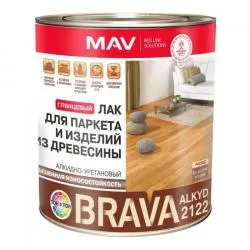 Лак АУ-2122 бесцветный ECOL 1,0л (0,7кг) глянцевый раздела Универсальные лаки