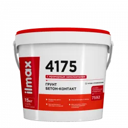 Грунт бетон-контакт "ilmax 4175" 15кг раздела Грунт для минеральных поверхностей