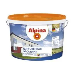 Alpina КраскаВД-АК Долговечная фасадная  База 3 прозрачная  9,4л/13,4 кг раздела Краски фасадные