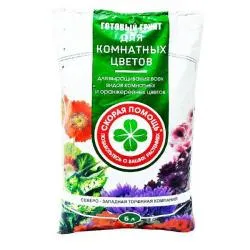 Грунт для комнатных цветов "Скорая помощь" 5л раздела Грунты  для рассады, цветов