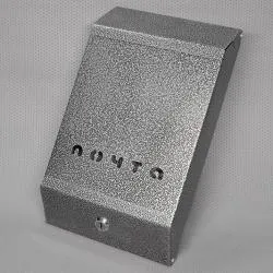 Ящик почтовый Магнитогорск с замком антик/серебро раздела Почтовые ящики