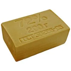 Мыло хозяйственное 72%  200гр раздела Мыло туалетное