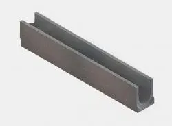 Лоток водоотводный BetoMax Basic ЛВ-10.14.13-Б бетонный раздела Линейный водоотвод