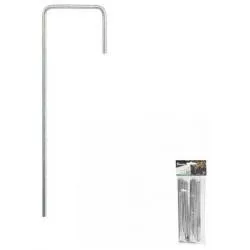 Шпилька для агротканей металл.оцинк. в форме J, ширина 3 см высота 15 см (20шт) раздела Комплектующие для парников