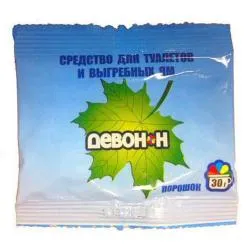 Порошок "Девон-Н" 30гр раздела Химия для дачных туалетов