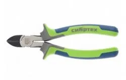 Длинногубцы прямые 180 мм, прямые, фосфатирование, трехкомпонентные рукоятки// Сибртех раздела Длинногубцы