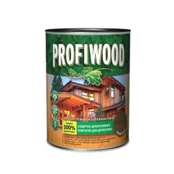 Защитно-декоративное покрытие для древисины PROFIWOOD калужница 0,75л/0,7кг. раздела Алкидные пропитки