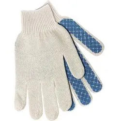 Перчатки трикотажные, ПВХ-покрытие "Шахматный  облив", 10 класс  раздела Перчатки трикотажные, в т.ч. с покрытием