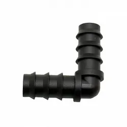 Соединитель-колено для двух шлангов 16мм раздела Капельный полив