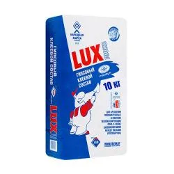 Клеевой раствор Lux для гипсокартона 10кг (гипсовый клей) раздела Клей для гипсокартона