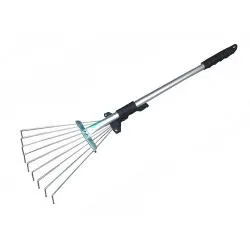 Грабли веерные  с пласт. р. (9-ти зубые) раздела Грабли