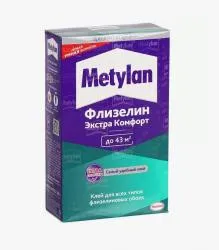 Metylan клей обойный Флизелин Экстра Комфорт 90г  раздела Клей для обоев