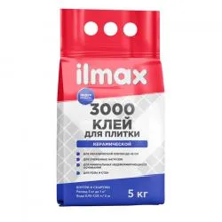 Клей для плитки "ilmax 3000" 5кг. раздела Клей для плитки